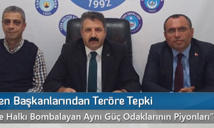 Kamu-Sen Başkanlarından Teröre Tepki