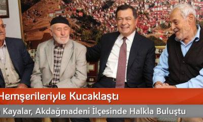 Kayalar Hemşerileriyle Kucaklaştı