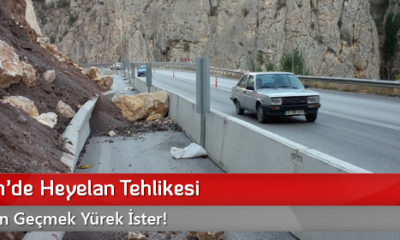 Kırıkdilim’de Heyelan Tehlikesi