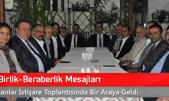 MHP’de Birlik-Beraberlik Mesajları