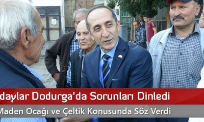 MHP’li Adaylar Dodurga’da Sorunları Dinledi