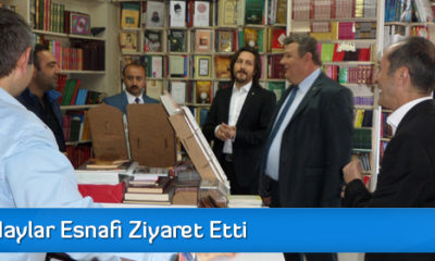 MHP’li Adaylar Esnafı Ziyaret Etti