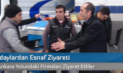 MHP’li Adaylardan Esnaf Ziyareti