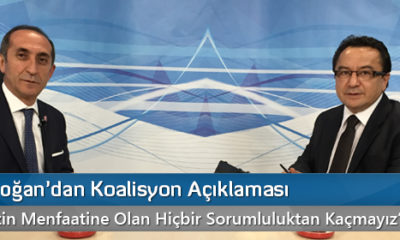 MHP’li Doğan’dan Koalisyon Açıklaması