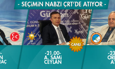 Seçimin Nabzı ÇRT’de Atıyor!