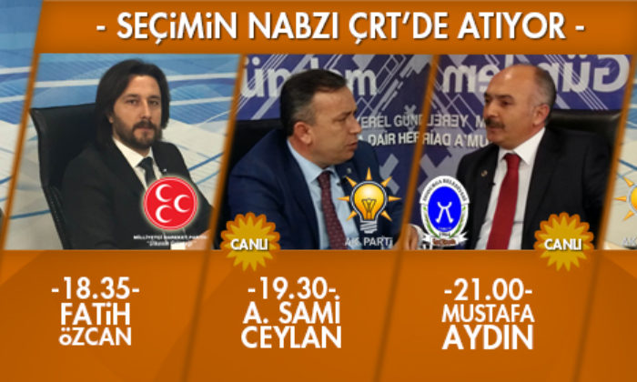 Seçimin Nabzı ÇRT’de Atıyor