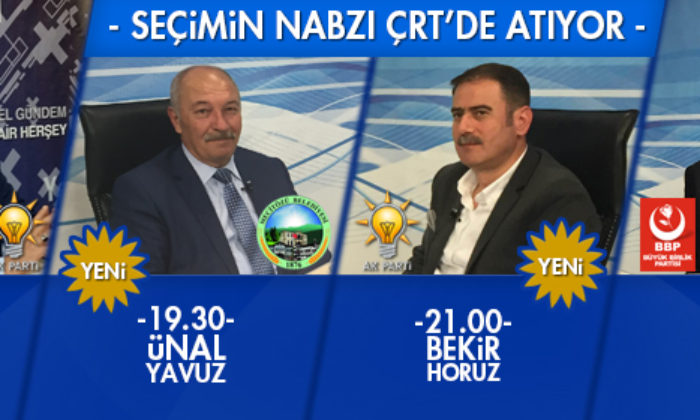 Seçimin Nabzı ÇRT’de Atıyor