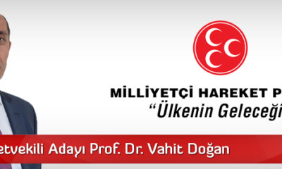 MHP Milletvekili Adayı Prof. Dr. Vahit Doğan