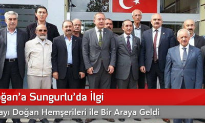 Vahit Doğan’a Sungurlu’da İlgi