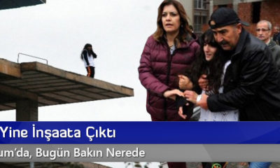Aynı Kız Yine İnşaata Çıktı