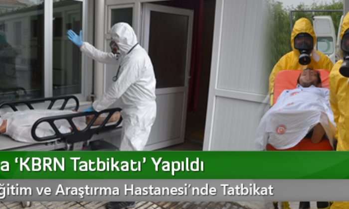 Çorum’da KBRN Tatbikatı’ Yapıldı