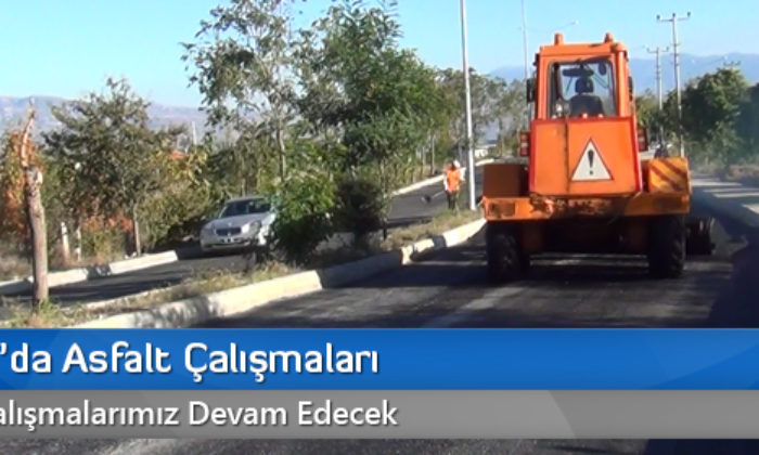 Dodurga’da Asfalt Çalışmaları