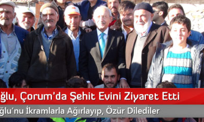 Kılıçdaroğlu Çorum’da