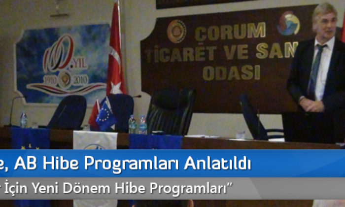 KOBİ’lere, AB Hibe Programları Anlatıldı