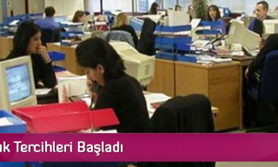 Memurluk Tercihleri Başladı