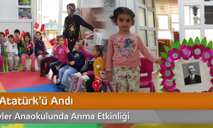 Minikler Atatürk’ü Andı
