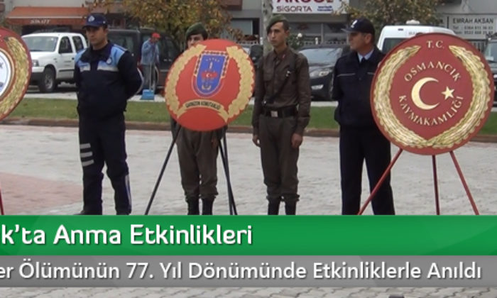 Osmancık’ta Anma Etkinlikleri