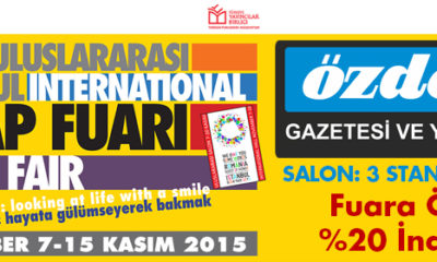 Özden Gazetesi İstanbul Kitap Fuarı’nda