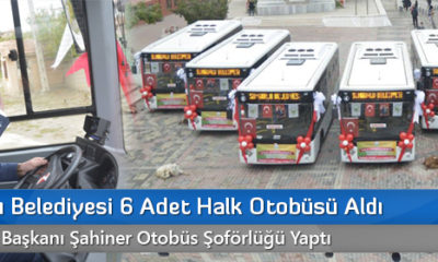 Sungurlu Belediyesi 6 Adet Halk Otobüsü Aldı
