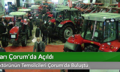 Tarım Fuarı Çorum’da Açıldı