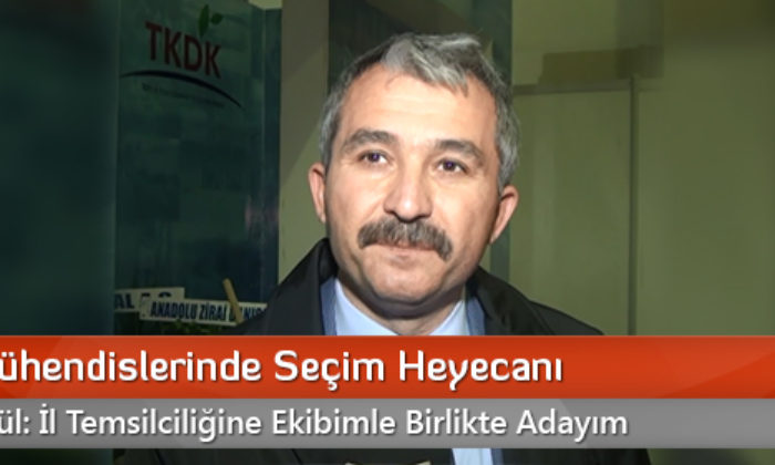 Ziraat Mühendislerinde Seçim Heyecanı