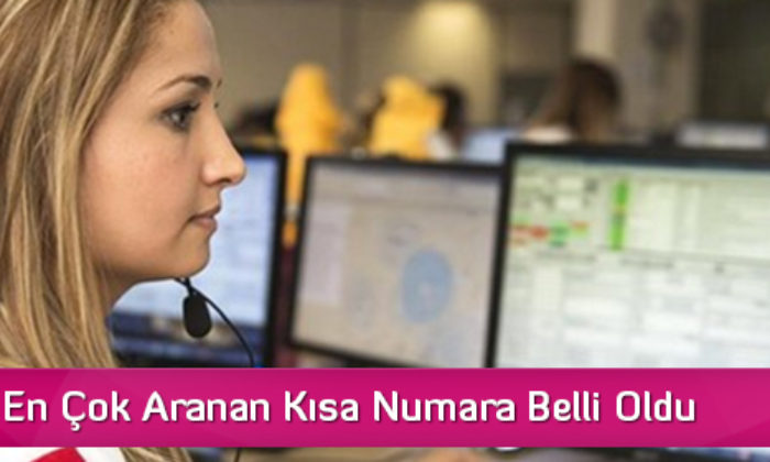 2015’te En Çok Aranan Kısa Numara Belli Oldu