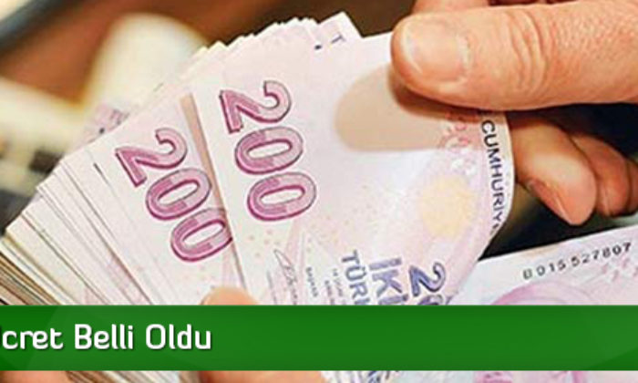 Asgari Ücret Belli Oldu