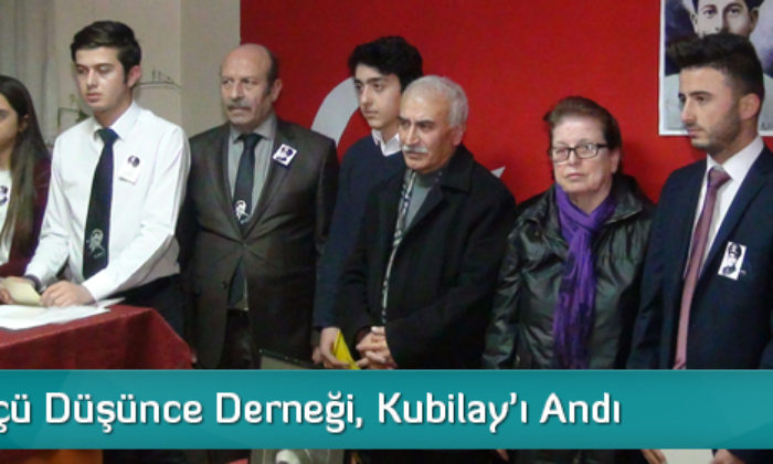 Atatürkçü Düşünce Derneği, Kubilay’ı Andı