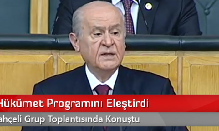 Bahçeli Hükümet Programını Eleştirdi