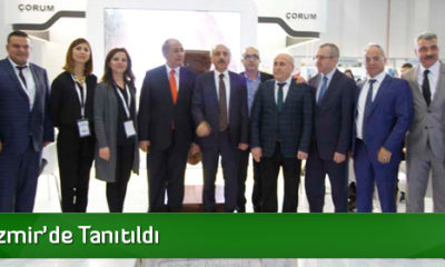 Çorum İzmir’de Tanıtıldı