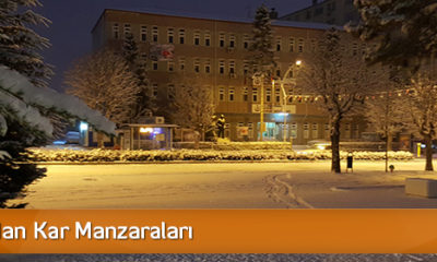 Çorum’dan Kar Manzaraları