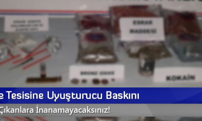 Dinlenme Tesisine Uyuşturucu Baskını