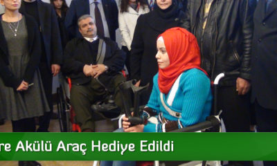 Engellilere Akülü Araç Hediye Edildi