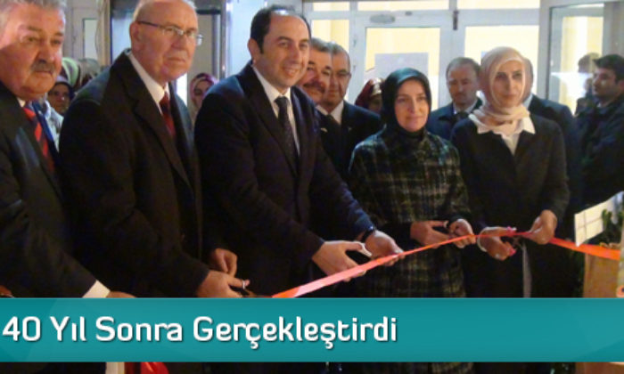 Hayalini 40 Yıl Sonra Gerçekleştirdi