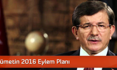 İşte Hükümetin 2016 Eylem Planı