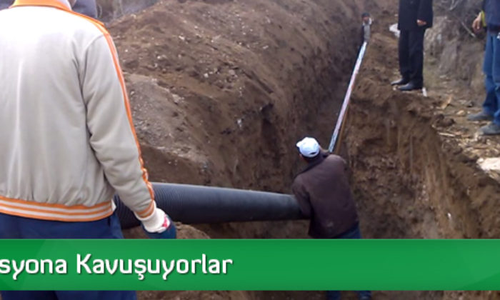 Kanalizasyona Kavuşuyorlar