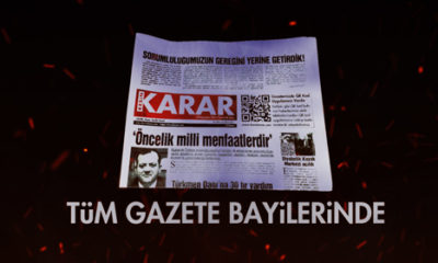 Kesin Karar Gazetesi Tüm Gazete Bayilerinde