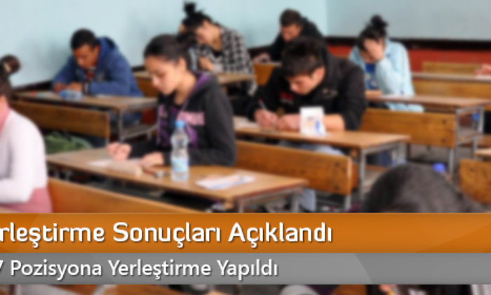 KPSS Yerleştirme Sonuçları Açıklandı