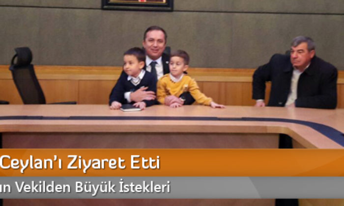 Minikler Ceylan’ı Ziyaret Etti