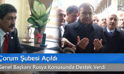 MİSİAD Çorum Şubesi Açıldı