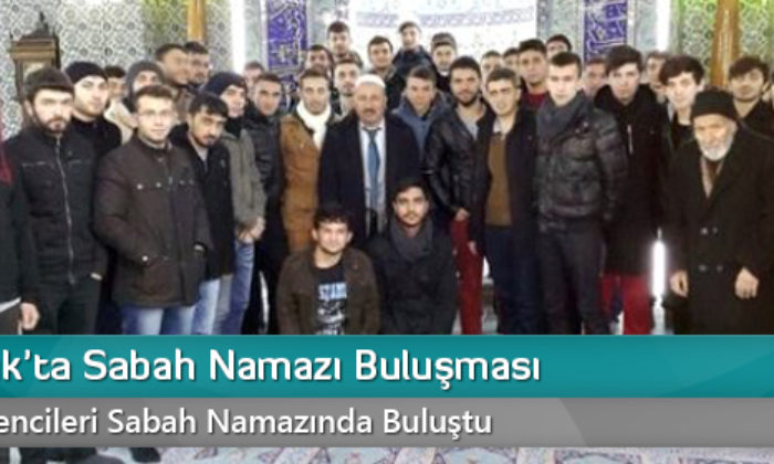 Osmancık’ta Sabah Namazı Buluşması