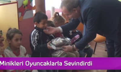 Şahiner Minikleri Oyuncaklarla Sevindirdi