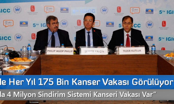 Türkiye’de Her Yıl 175 Bin Kanser Vakası Görülüyor