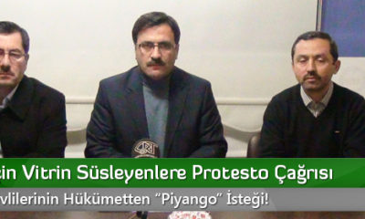Yılbaşı İçin Vitrin Süsleyenlere Protesto Çağrısı