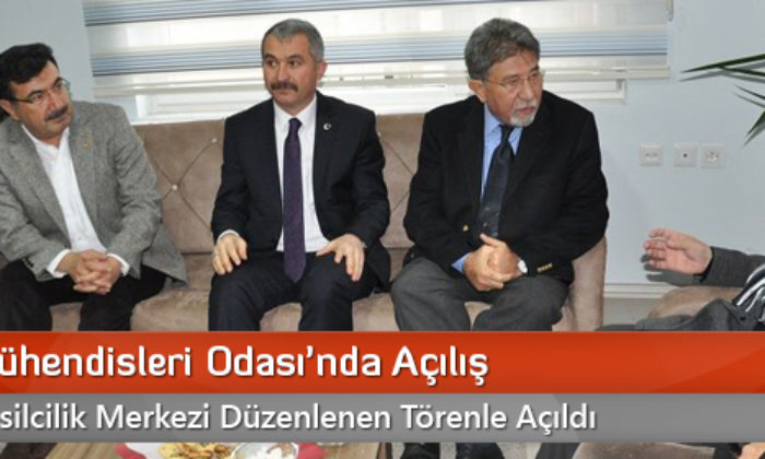 Ziraat Mühendisleri Odası’nda Açılış