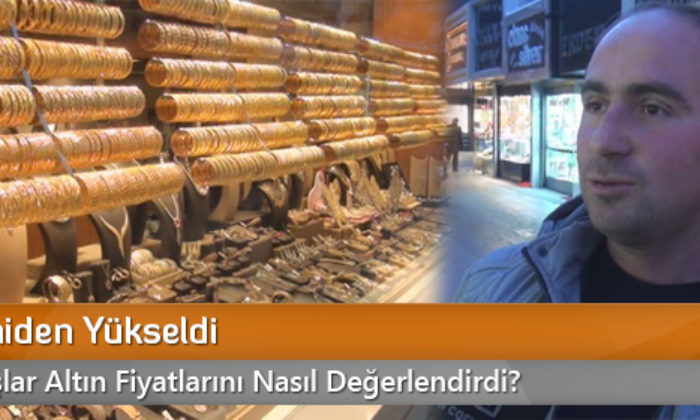 Altın Yeniden Yükseldi