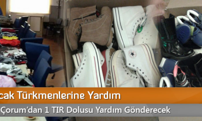 Bayır Bucak Türkmenlerine Yardım