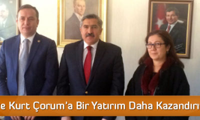 Ceylan ve Kurt Çorum’a Bir Yatırım Daha Kazandırıyor