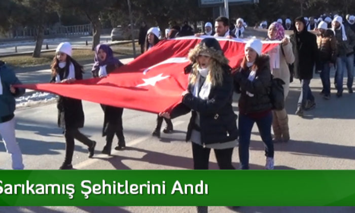 Çorum Sarıkamış Şehitlerini Andı