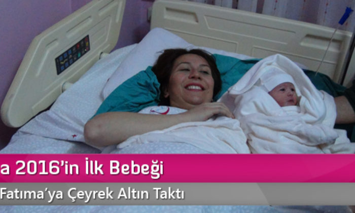 Çorum’da 2016’in İlk Bebeği